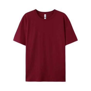 Imagem de Camisetas Femininas 100% Algodão, Sólidas, Esportivas, De Manga Curta,