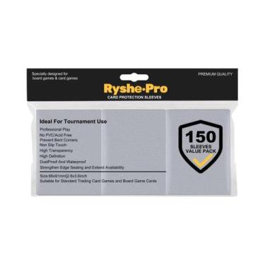 Imagem de 150PCS Protetores De Cartas Ryshepro Premium Para MTG TCG YuGiOh Baseb