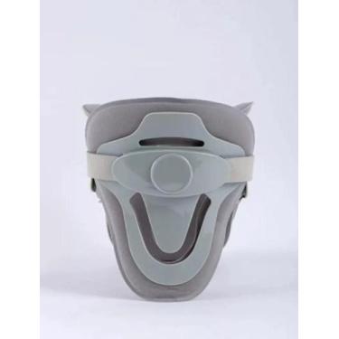 Imagem de Colar Cervical Ajustável com tiras autocolantes e Apoio - Tovcare
