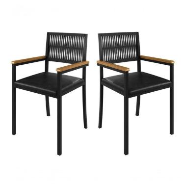 Imagem de Cadeiras Para área Gourmet Com Braço Barcelona - Paonanda