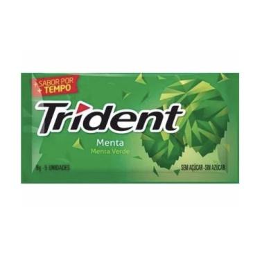 Imagem de Chiclete Trident Menta 8g, Menta