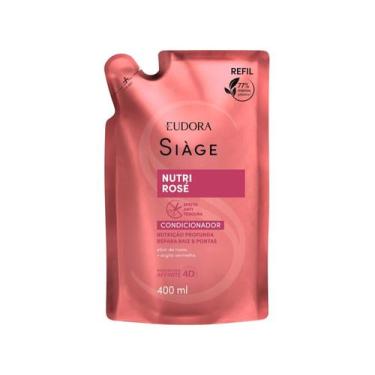 Imagem de Refil Condicionador Eudora Siàge Nutri Rosé 400ml, 400ml