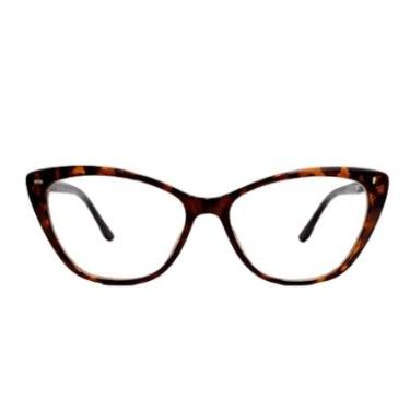 Imagem de Armação Para Óculos De Grau Feminina Leve Moderna Confortável-Feminino