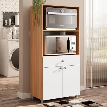 Imagem de Armário de Cozinha Paneleiro Telasul Âmbar 2 Portas 1 Gaveta