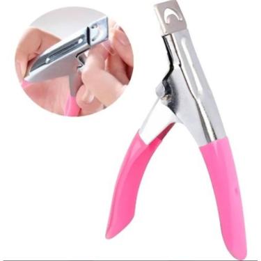 Imagem de Alicate Cortador de Unhas Postiças The Edge Cutter para Alongamentos com Depósito para...