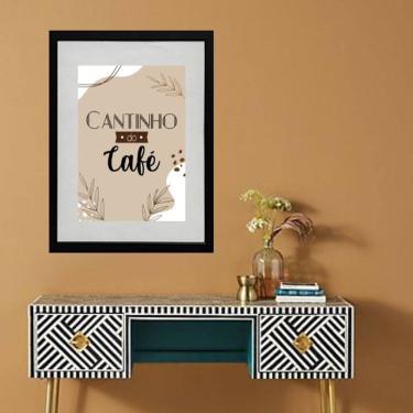 Imagem de Quadro Café Amor Fé - 60x48cm