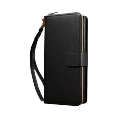 Imagem de Capa Carteira Transversal De Couro Para Samsung Galaxy Série a A56 A36