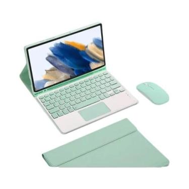 Imagem de Capa De Teclado Bluetooth Para iPad Air 13 M3 M2 2024 2025 Com Mouse C