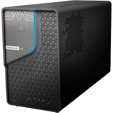 Imagem de Sms No Break 29401 1500va Bivolt Preto 8 Tomadas Preto, Bivolt