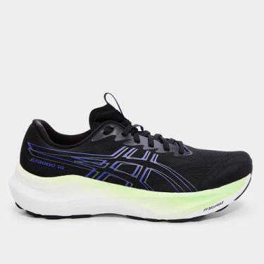 Imagem de Tênis Asics Gt-2000 14 Masculino, Preto, Azul, 40