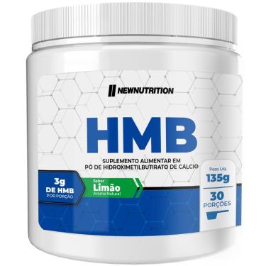Imagem de Suplemento HMB em Pó 135g Limão NewNutrition-Unissex