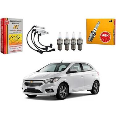 Imagem de Kit Vela Cabo Ngk Onix 1.4 2017 A 2019