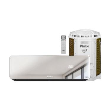 Imagem de Ar Condicionado Split Inverter Philco PAC9QG Espelhado 9000 BTUs Quente e Frio 220V