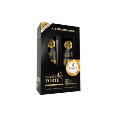 Imagem de Kit Cavalo Forte Haskell Shampoo e Condicionador 500ml
