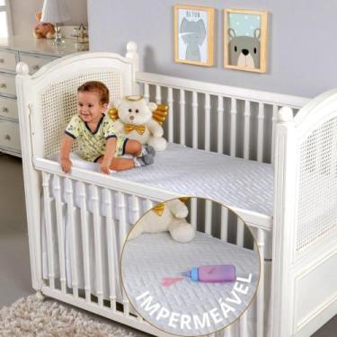 Imagem de Capa para Colchão Impermeável de Casal Solteiro BERÇO ENVIO IMEDIATO -