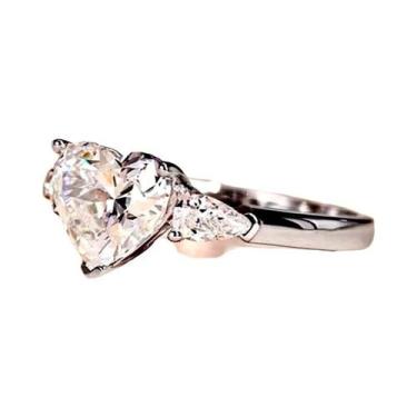 Imagem de Aliança De Casamento Romântica Com Zircônia Para Mulheres, Presente De