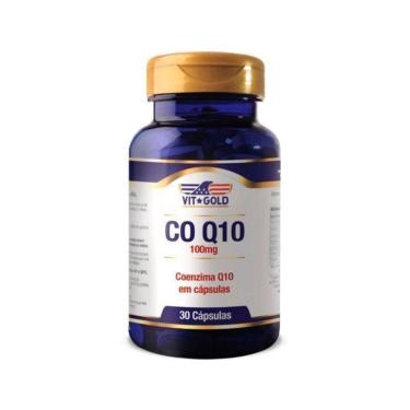 Imagem de Coenzima Q10 100mg - 30 Cápsulas - VitGold-Unissex