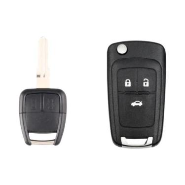 Imagem de Capa De Chave Remota Modificada KEYYOU Para Chevrolet Cruze Aveo 2/3 B
