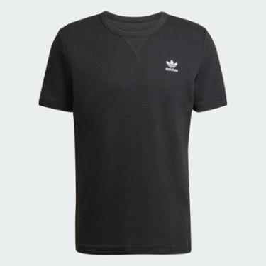 Imagem de Camiseta Waffle Trefoil Essentials Adidas Masculina-Masculino