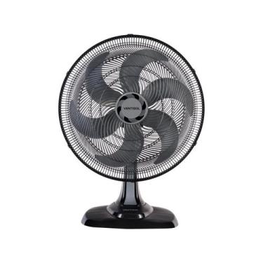 Imagem de Ventilador Mesa 6 pas 50Cm Preto 220V Ventisol 4200, Preto e Prata, 22