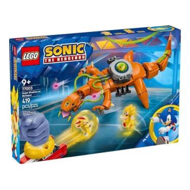 Imagem de Lego Sonic The Hedgehog Super Shadow Vs. Biolizard (77003)