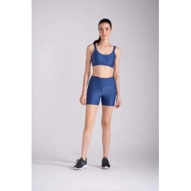 Imagem de Short LARULP Mandaue Sport Azul Jeans, P