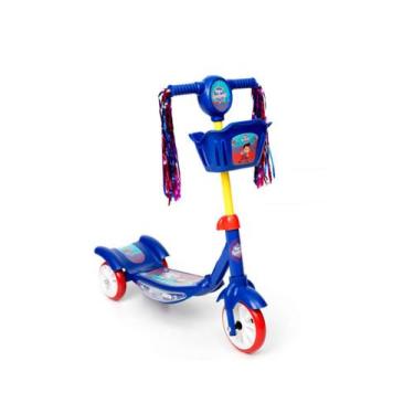 Imagem de Patinete Infantil Turma Da Aventura Azul / Led Unitoys 1574