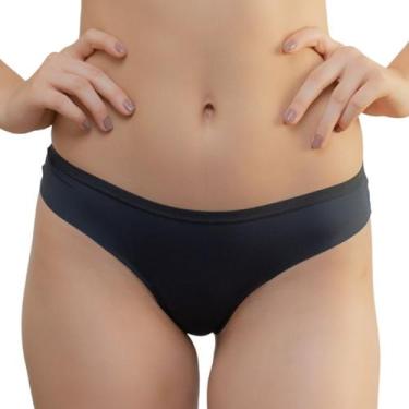 Imagem de Kit 5 Calcinha Fio Dental Sexy Sem Costura Não Marca Roupa Corte a Las