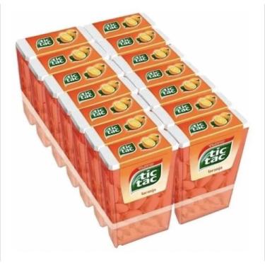 Imagem de Pastilha Tic Tac 16g Laranja Caixa C/14unid. - 224g - FERRERO ROCHER
