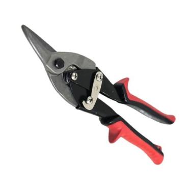 Imagem de Tesoura aviação tipo alicate corta alumínio metalon aço calha lado esq