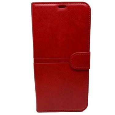 Imagem de Capa Carteira Para Samsung Galaxy S23  5G  SM-S911B - Samcase, Vermelh