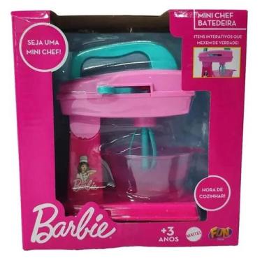 Imagem de Brinquedo Barbie Mini Chef Batedeira Fun - F0246-5