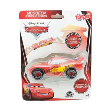 Imagem de Carrinho Relâmpago McQueen Estica e Brinca Carros Disney Pixar Toyng
