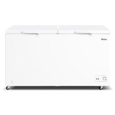 Imagem de Freezer Horizontal 2 em 1 Philco PFH520B Degelo Manual 500L Classe A Branco 110V