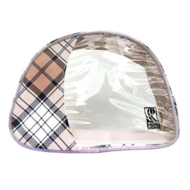Imagem de Necessaire meia lua transparente marco boni