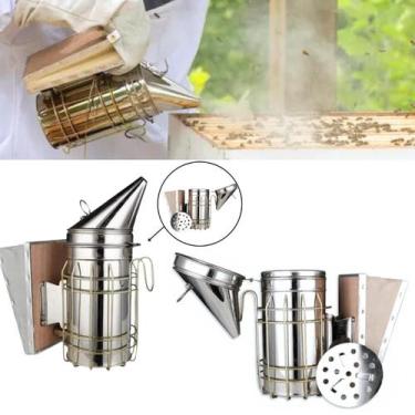 Imagem de Fumigador 1,7l gal. apicultura (emb livre) - SEM MARCA