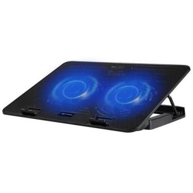 Imagem de Suporte para Notebook C3 Tech - até 15.6 - com LED - 5 Níveis de Altur