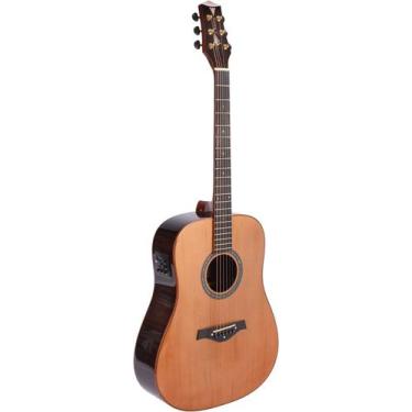 Imagem de Violão J White By Phoenix AH-D400NA Anatomico Folk 400 Natural - J. WH