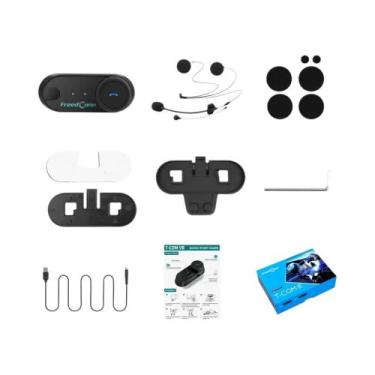 Imagem de Fone De Ouvido Bluetooth Para Capacete De Moto, Chamada Estéreo Mãos L