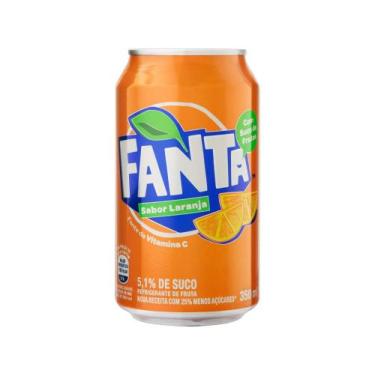 Imagem de Refrigerante Lata Fanta Laranja 350ml