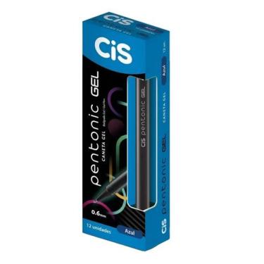 Imagem de Caneta GEL CIS Pentonic 0.6MM Azul - Sertic
