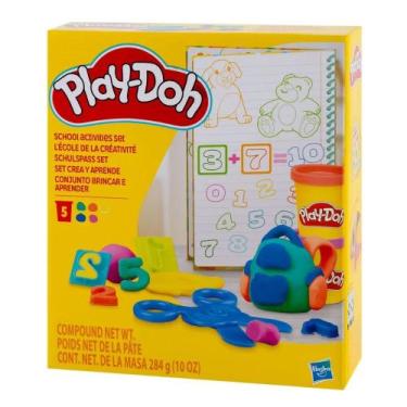 Imagem de Hasbro Play-Doh Massinha Conjunto Brincar e Aprender