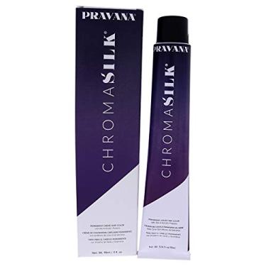 Imagem de Pravana Cor de cabelo ChromaSilk Creme – 6,4L Cobre Escuro Lowlight Cor de Cabelo Unissex 85 g