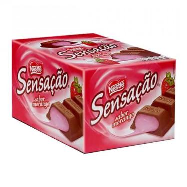 Imagem de Chocolate Sensação Morango C/24 - Nestlé