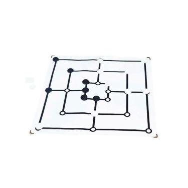 Imagem de Brinquedos Educativos - Jogo de  Trilha 45x45cm 18 Peças