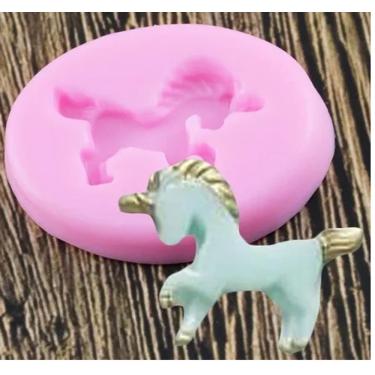 Imagem de Molde De Silicone Unicornio