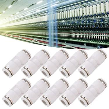 Imagem de Conector de pressão de mangueira de ar, fácil instalação, conectores resistentes e retos para engenheiro (PU-16)