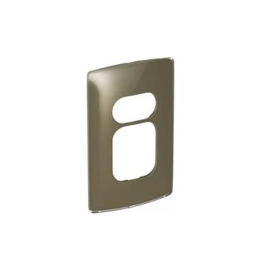 Imagem de Placa 2 Posto + 1 Posto 2x4 Malt Gloss Nereya Cod. 663245 - Pial