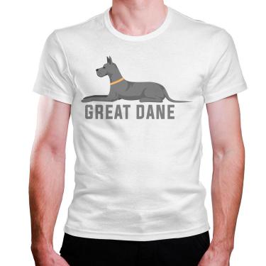 Imagem de Camiseta Masculina Cachorro Grande Dinamarques