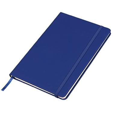 Imagem de Diário de couro B5/A5/A6 Caderno de negócios Papéis de cuidados com os olhos, azul, A5